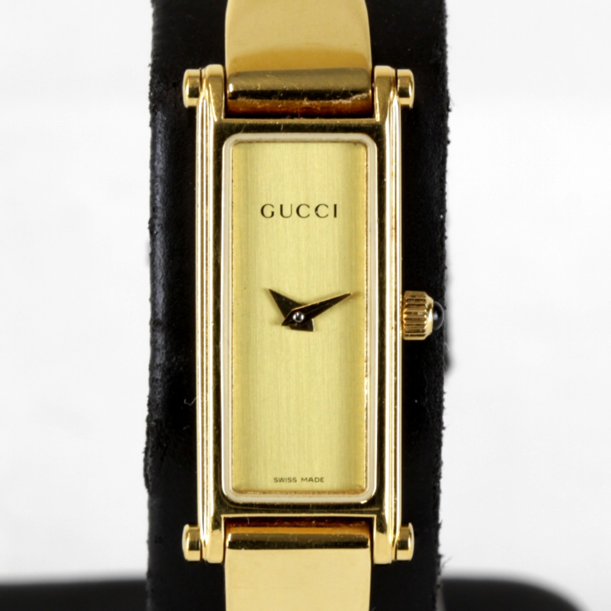 ジャンク『動作未確認』 GUCCI  バングルウォッチ 1500L クォーツ 腕時計 クォーツ レディース【中古】