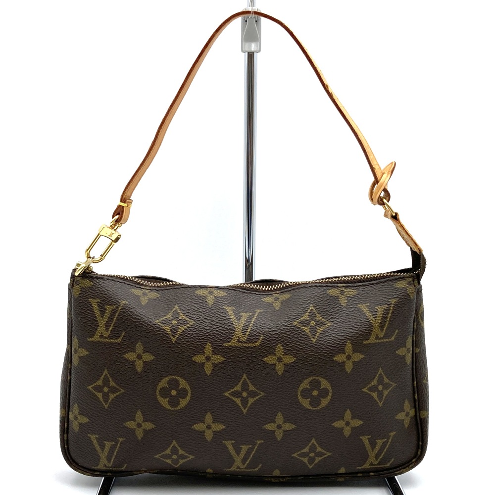 LOUIS VUITTON ルイ・ヴィトン M51980 ハンドバック ポシェット・アクセソワール モノグラム 合切袋 レディース【中古】