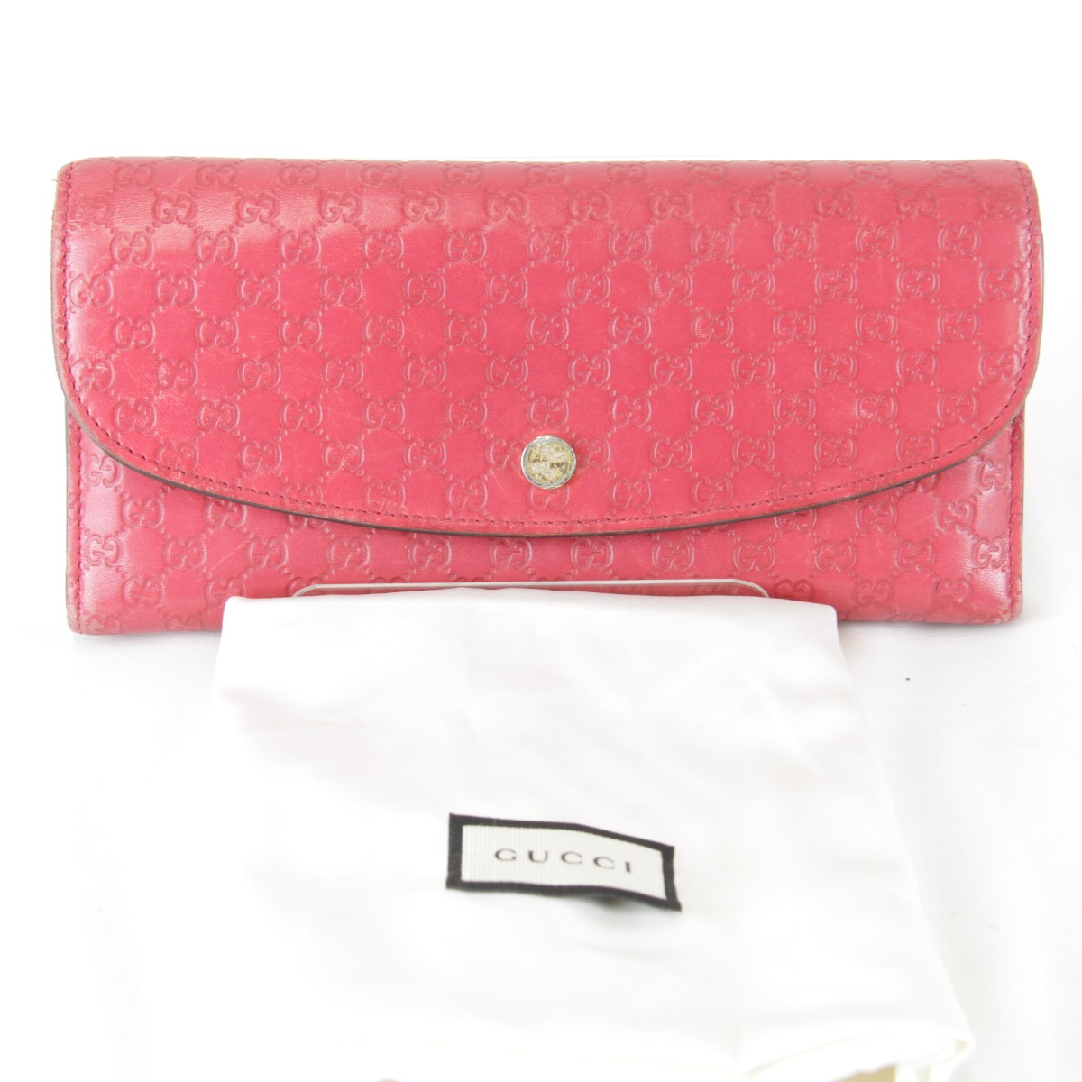 【お買い物マラソン限定5%OFF】クーポン対象 『USED』 GUCCI グッチ 袋有 256926・0416 長財布 レザー レッド レディース【中古】 セール｜Brand Shop Ring