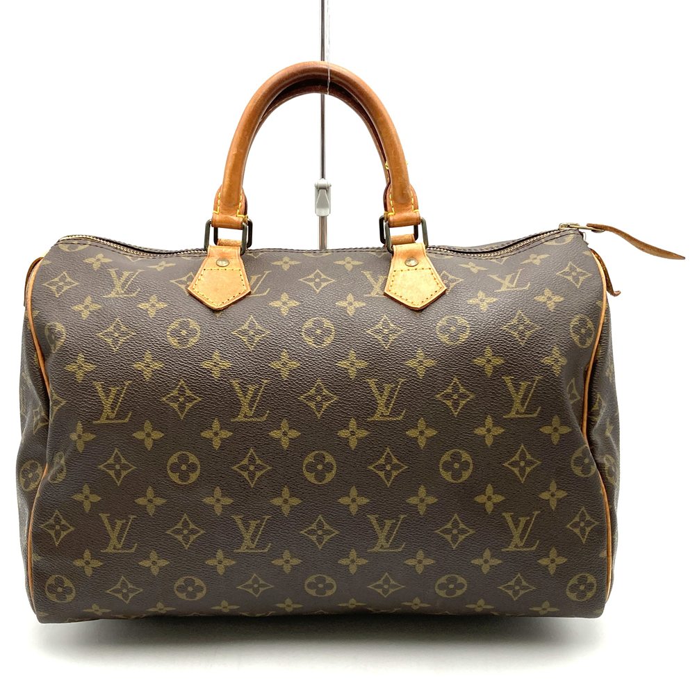 LOUIS VUITTON ルイ・ヴィトン M41106 スピーディ40 ボストンバッグ お手々 モノグラム 赤銅色 レディース メンズ ヴィンテージ【中古】
