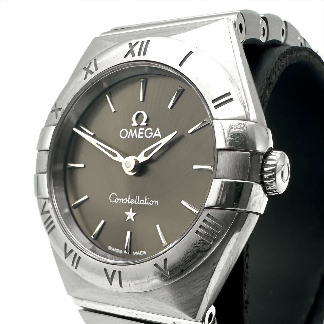 OMEGA ゼロ コンステレーション 131.10.25.60.06.001 ウオッチ QZ 赤銅色 レディース【中古】