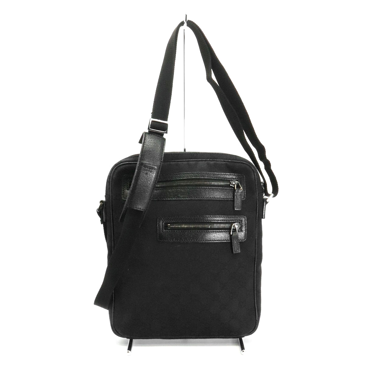 GUCCI グッチ 92551 ショルダーバッグ GG帆布 レディース ヴィンテージ【中古】