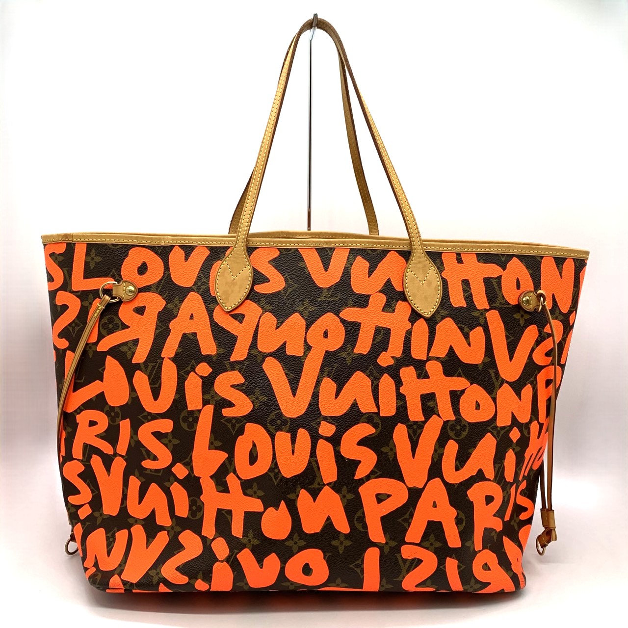 LOUIS VUITTON ルイ・ヴィトン ネヴァーフルGM M93702 トートバッグ ショルダーバッグ モノグラムグラフィティ オレンジ メンズ レディース【中古】｜Brand Shop Ring