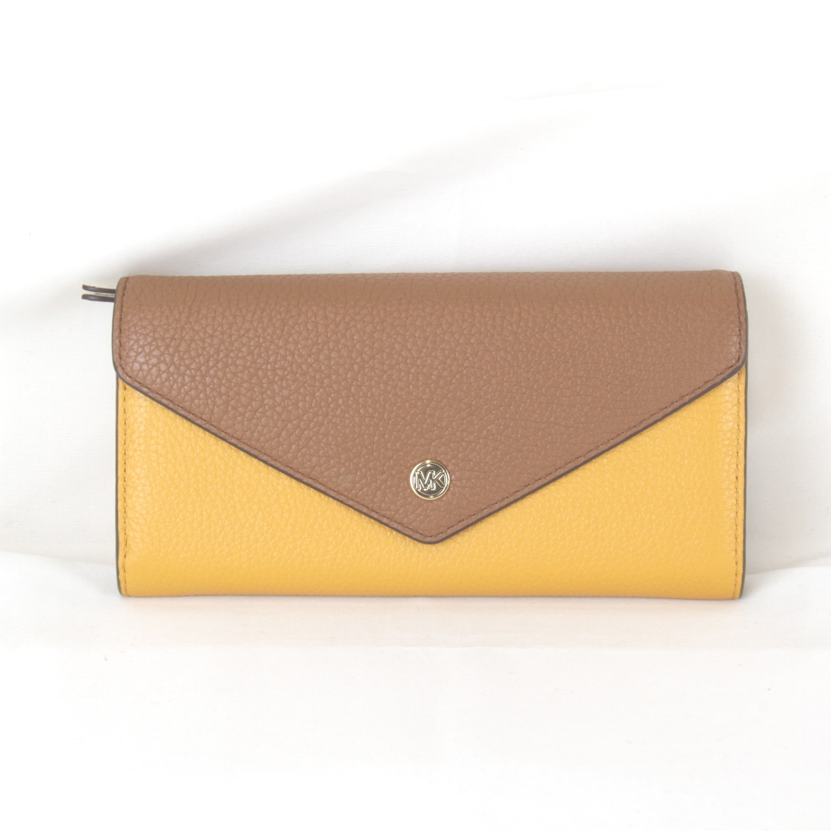 超美品『ほぼ未使用』 Michael Kors マイケルコース JET SET TRAVEL コンチネンタルウォレット ラージ 長財布 レザー イエロー レディース【中古】|Brand Shop Ring