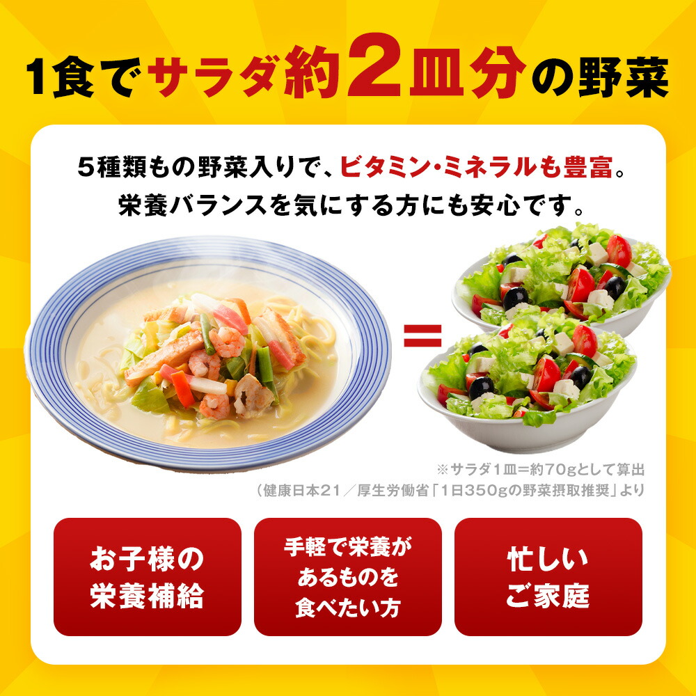 リンガーハット 長崎ちゃんぽん 8食 チャンポン 冷凍 簡単 調理 仕送り 麺 スープ セット 国産野菜100%