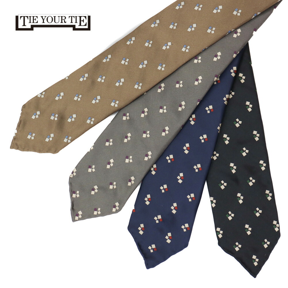 タイユアタイ スフォデラータ シルクネクタイ TIE YOUR TIE タイユアタイ スフォデラータ シルクコットンタイ