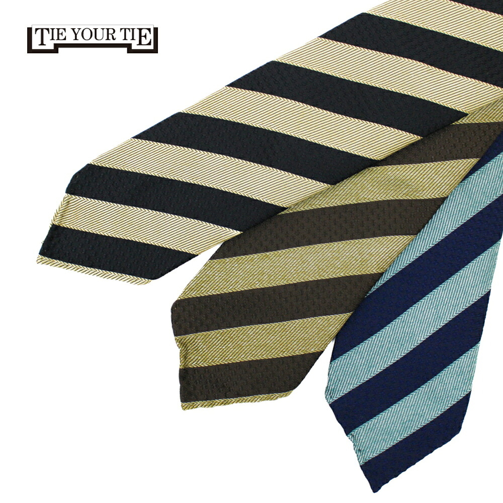TIE YOUR TIE タイユアタイ シルクタイ フランク スフォデラータ