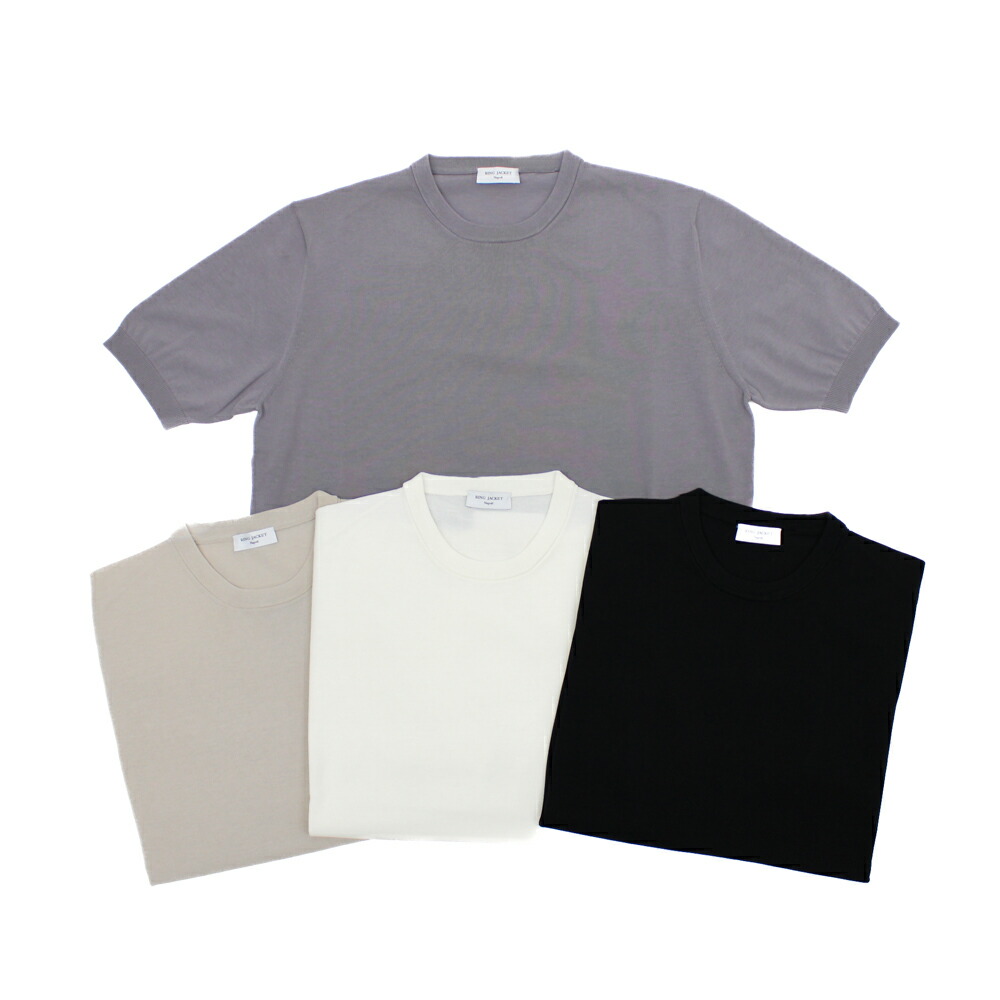 ハイゲージ ニットTシャツ 全4色|RINGJACKET 店