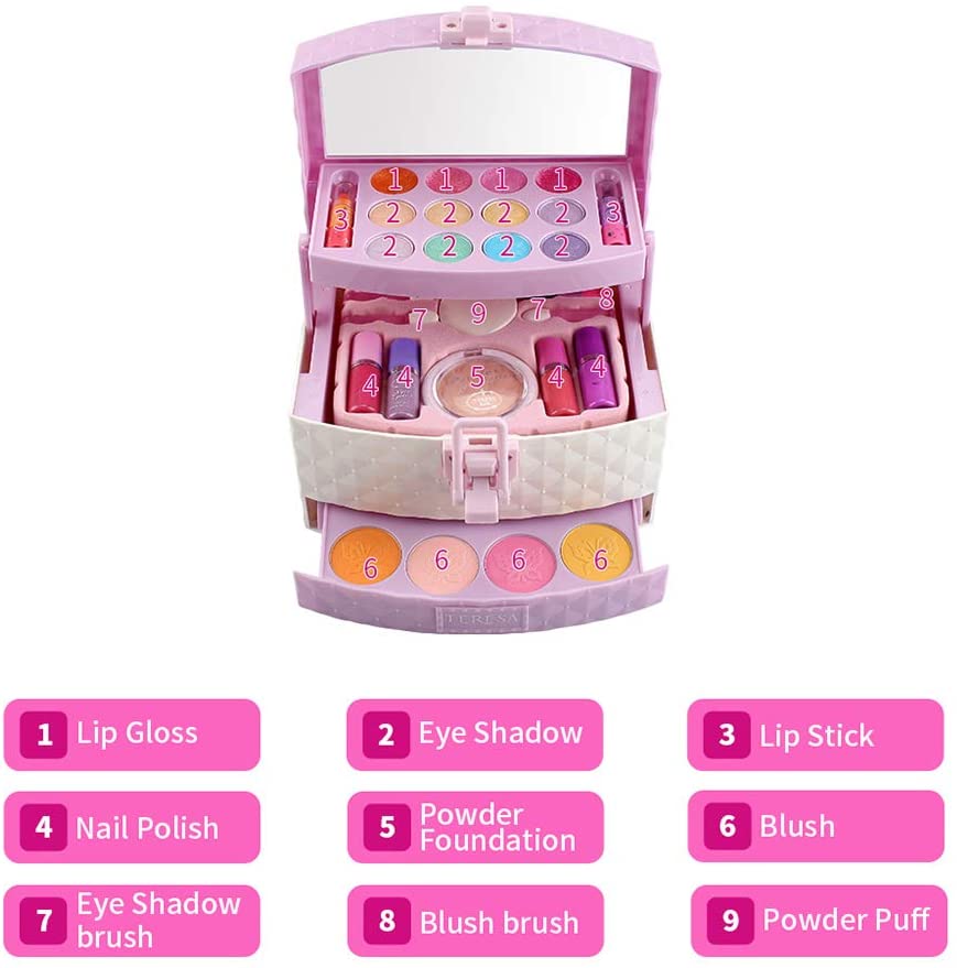 子供用 メイクセット 女の子 おもちゃ おけしょうセット 子供 おもちゃ 女の子 メイクセット おもちゃ クリスマスプレゼント キッズコスメ プレゼント Ruheahighschool Edu