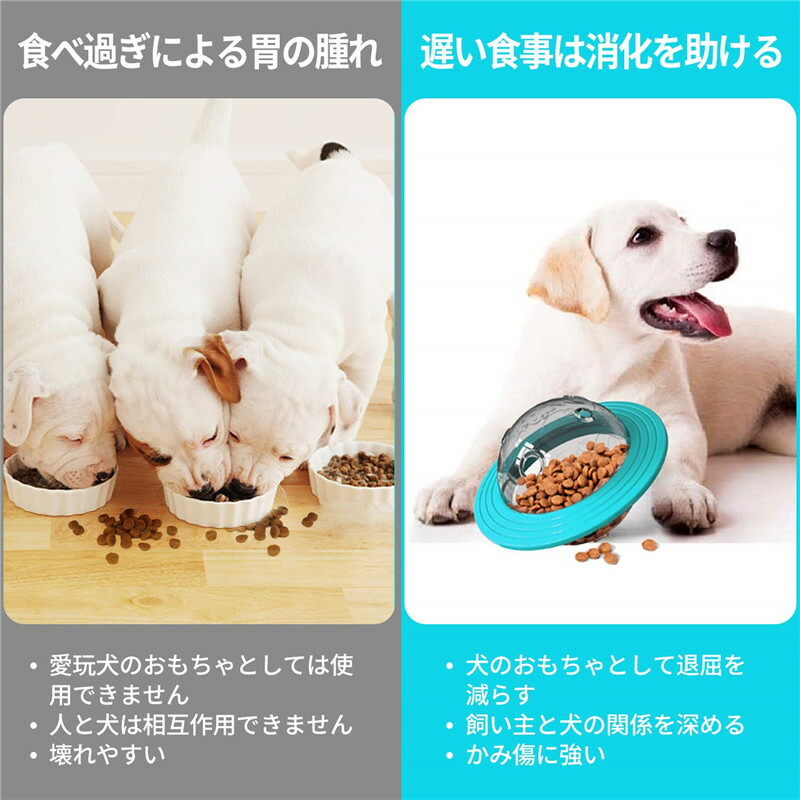 楽天市場 犬 おもちゃ おやつボール 知育玩具 ペット 玩具ボール ペットおもちゃ Iqステップボール 餌入れ 知育玩 兼用 運動不足やストレス解消 ダ イエット レーニング 耐久性 丈夫 知育 犬遊び用 フード入れ 犬のおもちゃ ペット用品 Vooph