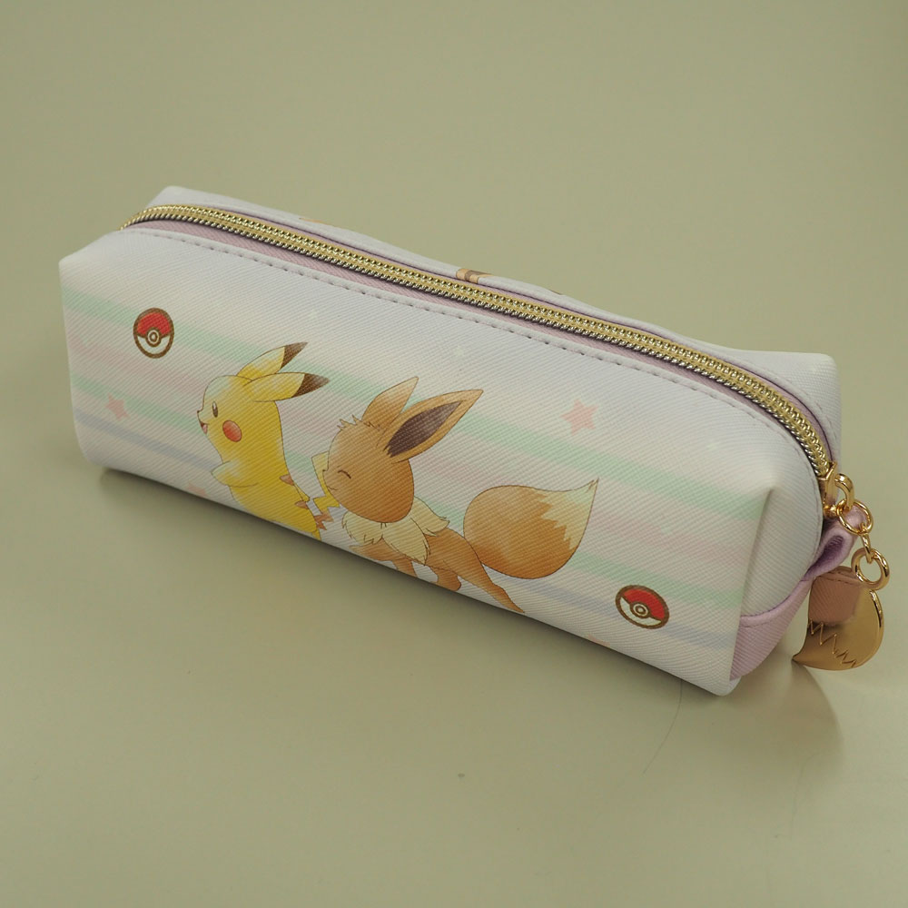 楽天市場 Ppkf 1680 ピカチュウ イーブイ スクエアポーチ ポケットモンスター チャオ バンビーニ