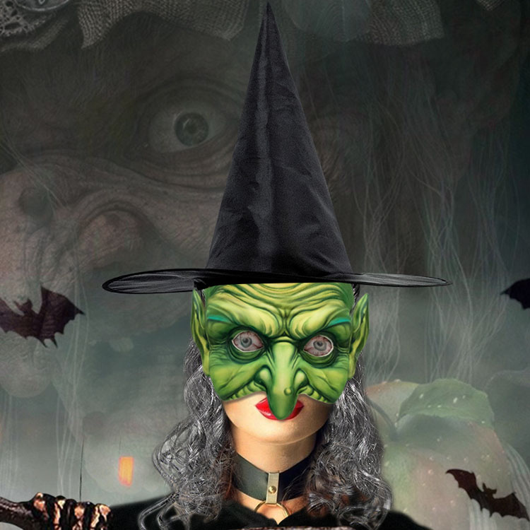 楽天市場】ハロウィン パーティー用マスク 魔女 ウィッチ ウィッグ お