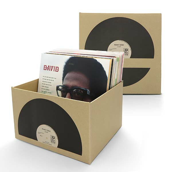 LP レコード 2pieces1 段ボール12inch ヴァイナル ホルダー カートンボックス セット 6,160円
