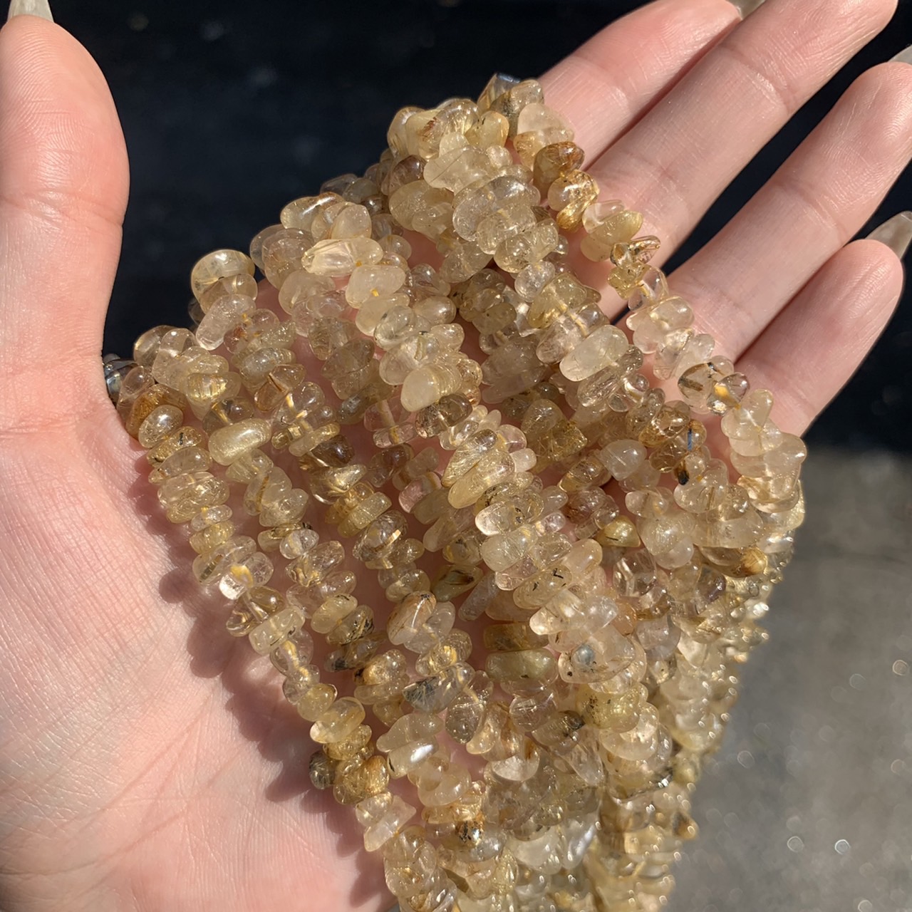 楽天市場】RinmaG203 高品質！最強な金運石 ルチルクォーツ