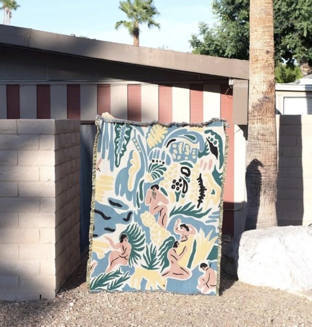 楽天市場】LAのアーティストアメリカ雑貨，ソファカバー幻想的な世界を