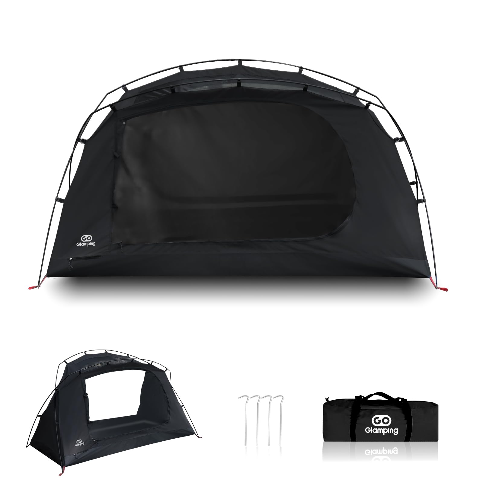 楽天市場】GOGlamping テント ツーリングドームテント TC ソロ 1