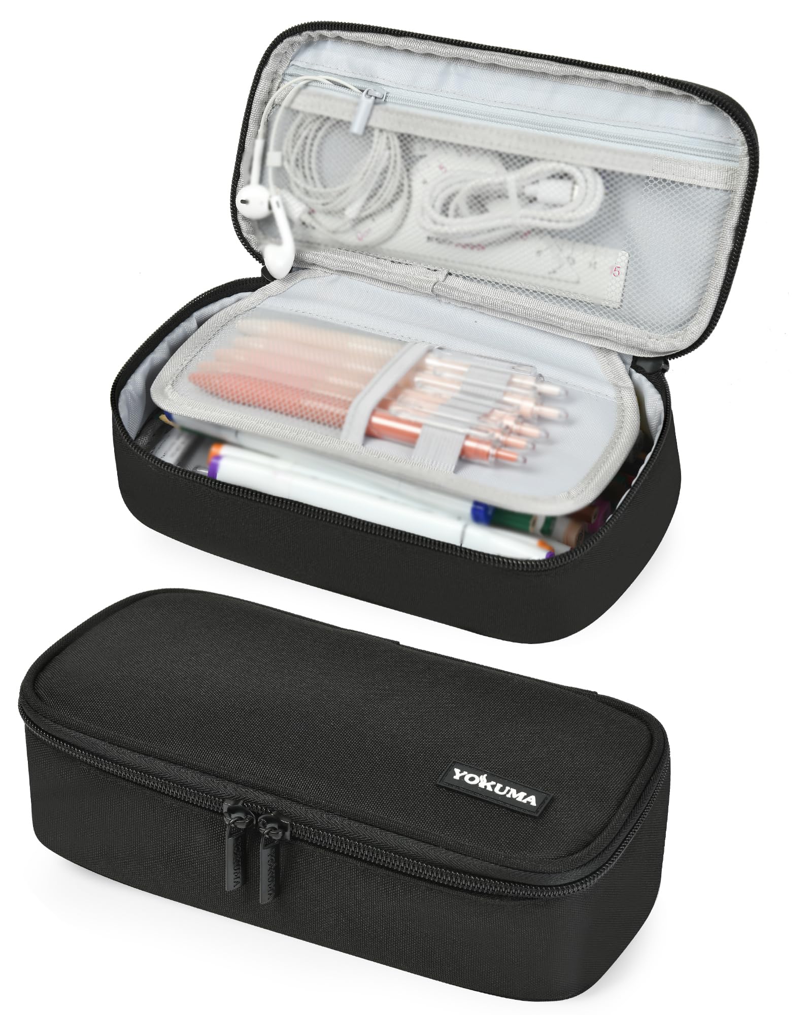 楽天市場】YOKUMA 筆箱 ペンケース おしゃれ シンプル 大容量 多機能