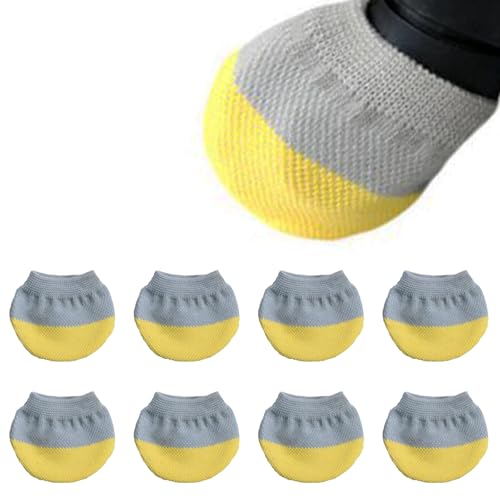 GOODCHI 車輪ソックス スーツケース用 カバー 汚れ防止 転がり防止 保管時の床汚れを防止 キャリーケースのタイヤ用 タイヤ用ソックス 8画像