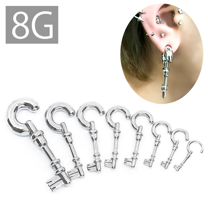 楽天市場】【全品送料無料】 ボディピアス 6G 軟骨ピアス ピアス