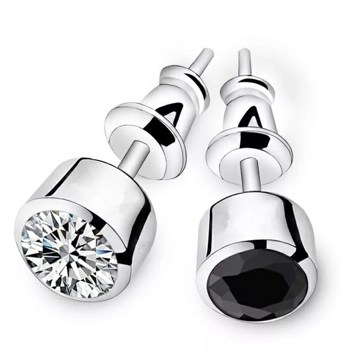 REFLECT シルバーピアス（両耳用） 楽天市場】ピアス メンズ 両耳用