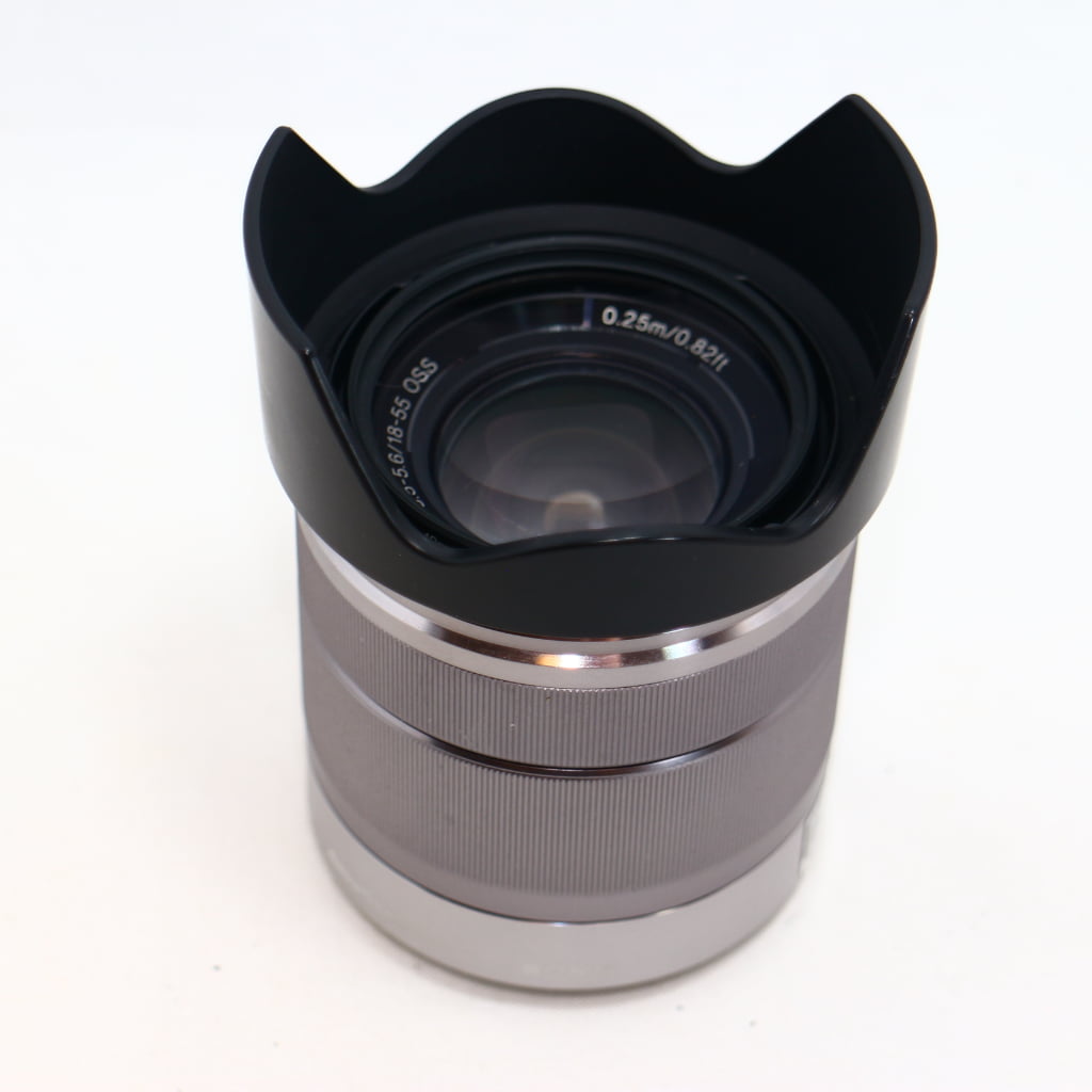 【中古】 SONY E 18-55mm F3.5-5.6 OSS SEL1855 シルバー ソニー 1459-2 | りんすまいる　楽天市場店