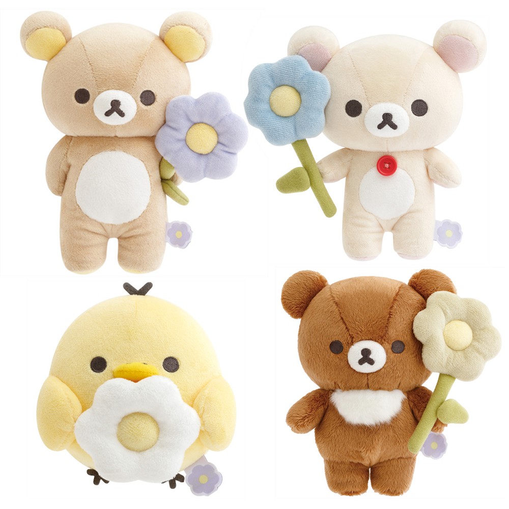 新品2個★BASIC RILAKKUMA FLOWER ぬいぐるみ　リラックマ Amazon.co.jp: [サンエックス] ぬいぐるみ リラックマ ｢BASIC