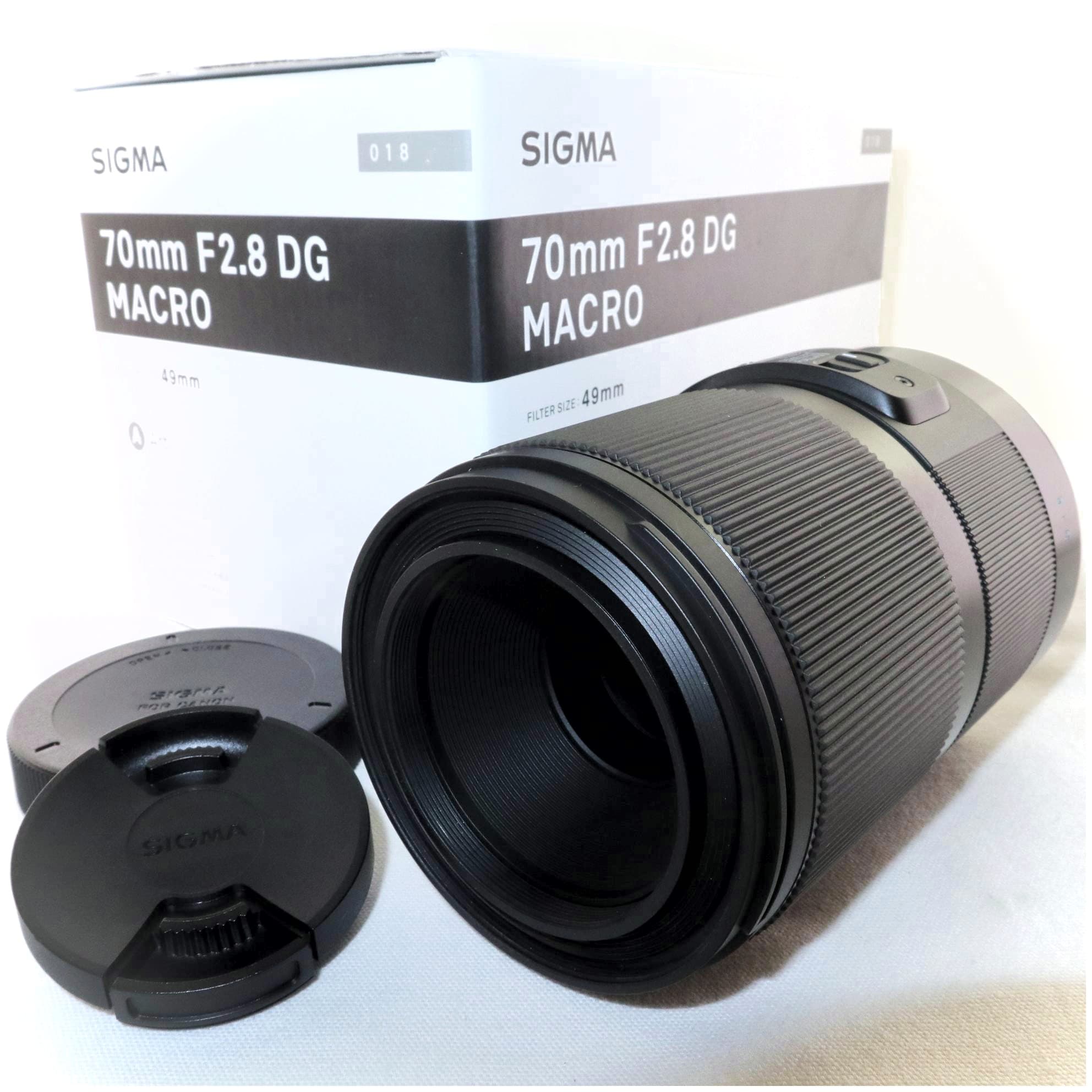 楽天市場】【中古】 極上美品 SIGMA 70mm F2.8 DG MACRO Art CANON 単