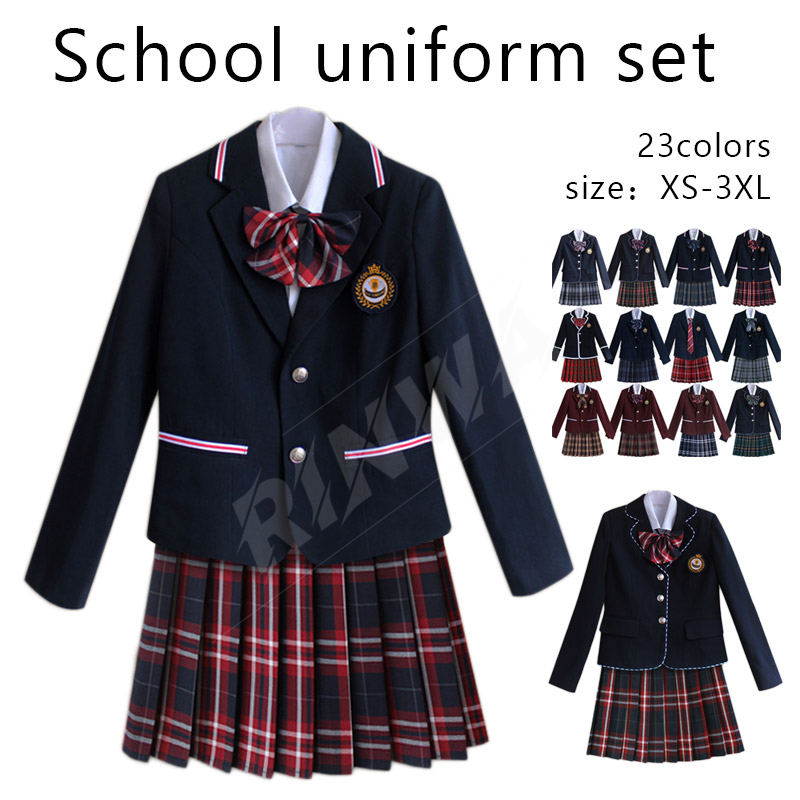 楽天市場】【新色追加】送料無料 女子高生 制服セット 高校制服