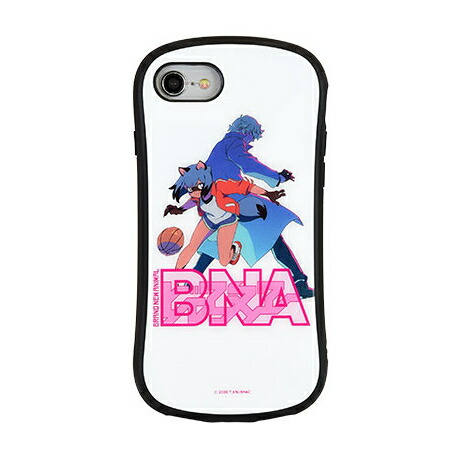 送料無料 BNA ビー・エヌ・エー iPhoneSE(第2世代) iPhone8 iPhone7 iPhone6s iPhone6 対応 ハイブリッドガラスケース BBNA-01A Aタイプ画像