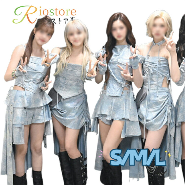 青碧 橙柄 韓国 k-pop 社交ダンス御召しもの レディース 偶像御召しもの  ヘソ出しトップス  スコート 成年者 ズージャー チアガール 社交ダンス御召しもの セットアップ 盛りだくさん かっこいい 今めかしい 非対称裾 社交ダンス御召しもの 上演服 訓練を受ける服 中高生 S M L