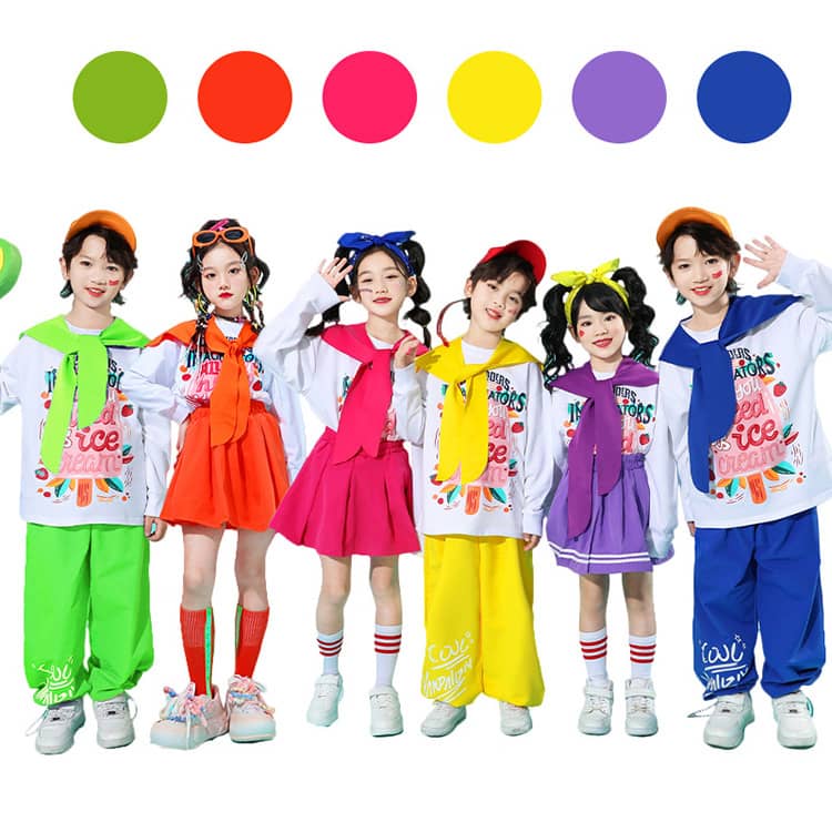 楽天市場】キッズダンス衣装 セットアップ オレンジ 男の子 チアガール