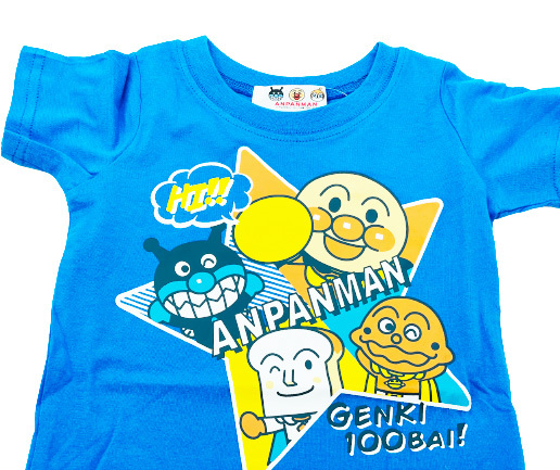 開店記念セール Annpanman アンパンマン 半袖tシャツ ベビー 男の子 キャラプリント トップス Anpanman ベビー服 赤ちゃん 服 100 95 90 出産祝い ギフト Qdtek Vn