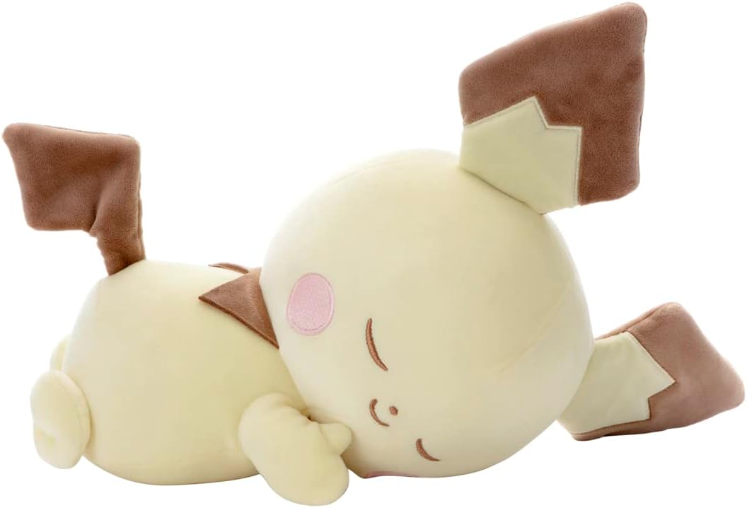 楽天市場】ポケピース ピカチュウ ぬいぐるみ おやすみVer