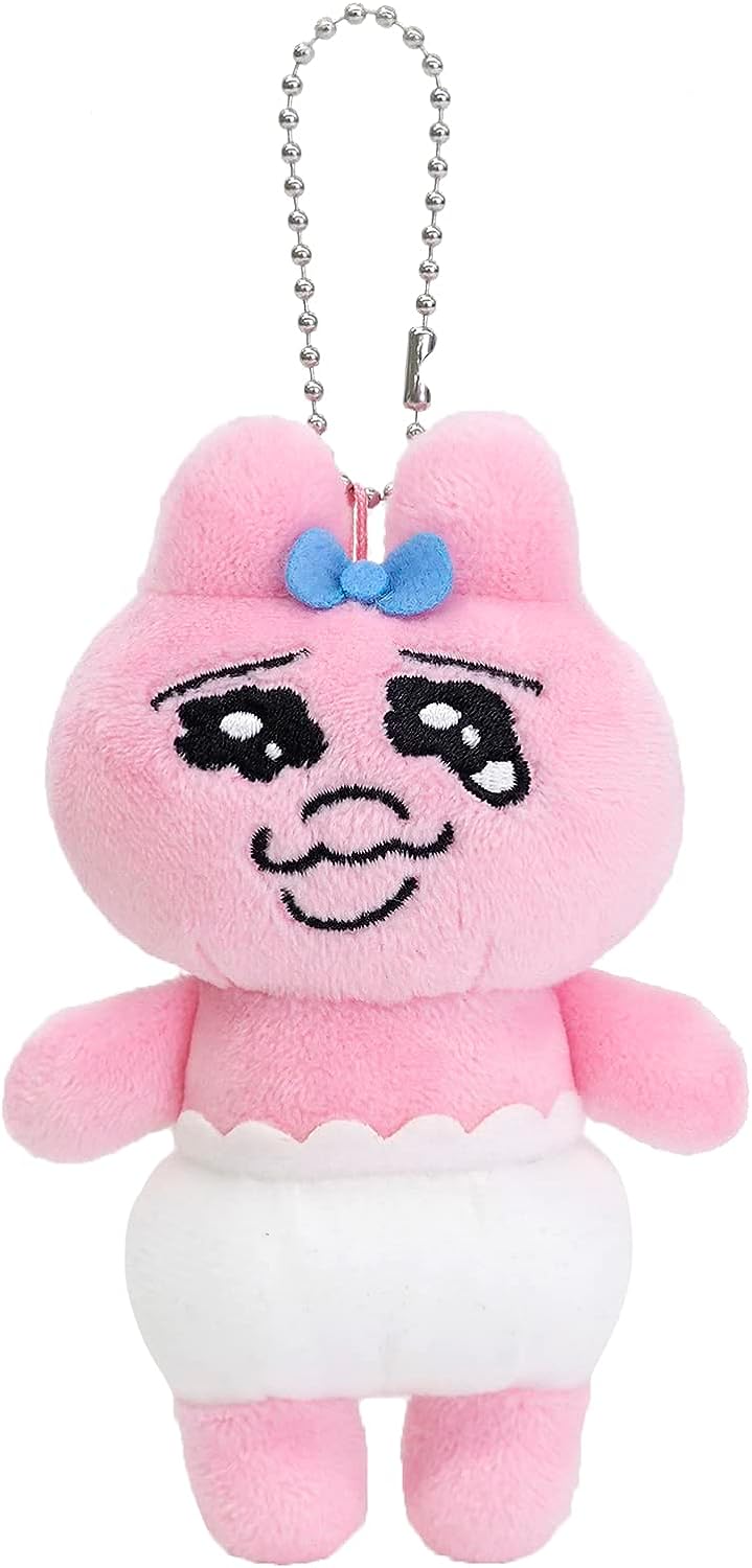 楽天市場】おぱんちゅうさぎ マスコット ぬいぐるみ キーホルダー