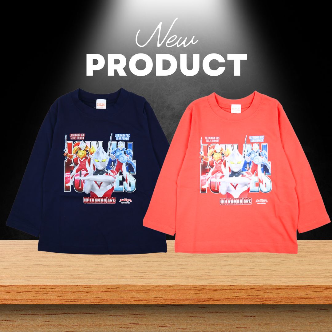 【楽天スーパーSALE】【1100円ポッキリ商品】ウルトラマンアーク 長袖Tシャツ 子供服 シャツ 長袖 Tシャツ 長T画像