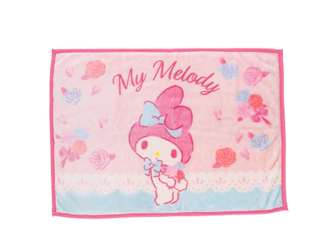 楽天市場】ひざ掛け ブランケット マイメロディ マイメロディローズ