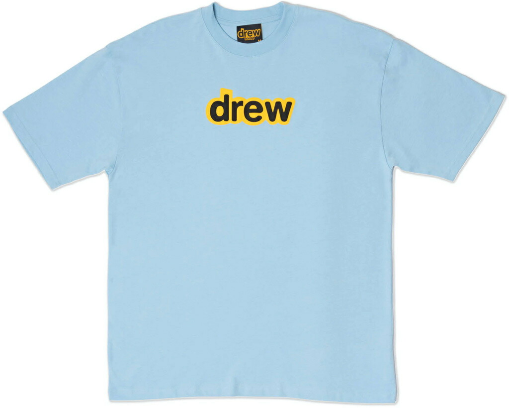 【堅苦しさ 置き目品】 DREW HOUSE drew housesecret ss tee - sea blueドリューハウス  遊撃手捩りプルオーバー シーブルー 半袖カットソー   遊撃手捩りプルオーバー 【XL】【中古】【新古品 未当て嵌める品】【置き目品】