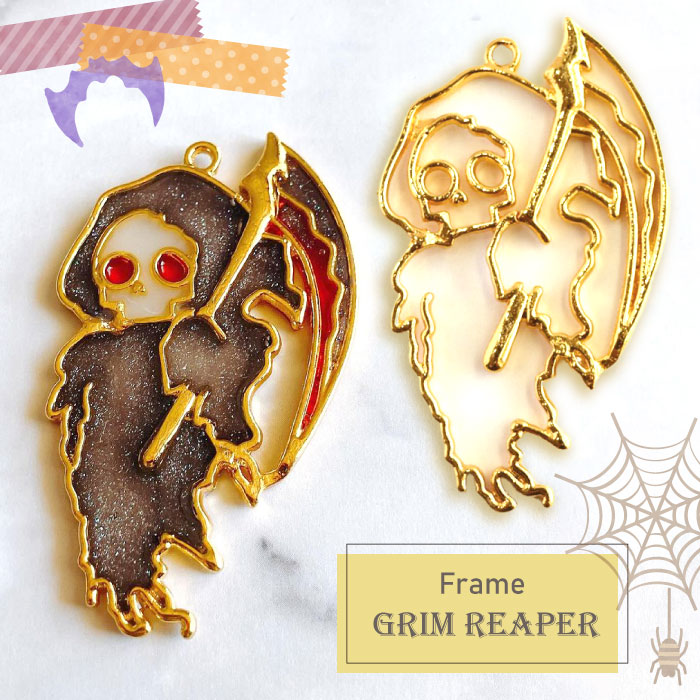 楽天市場】【2個】 オバケ ネコ チェシャ猫 ハロウィン 空枠 レジン枠