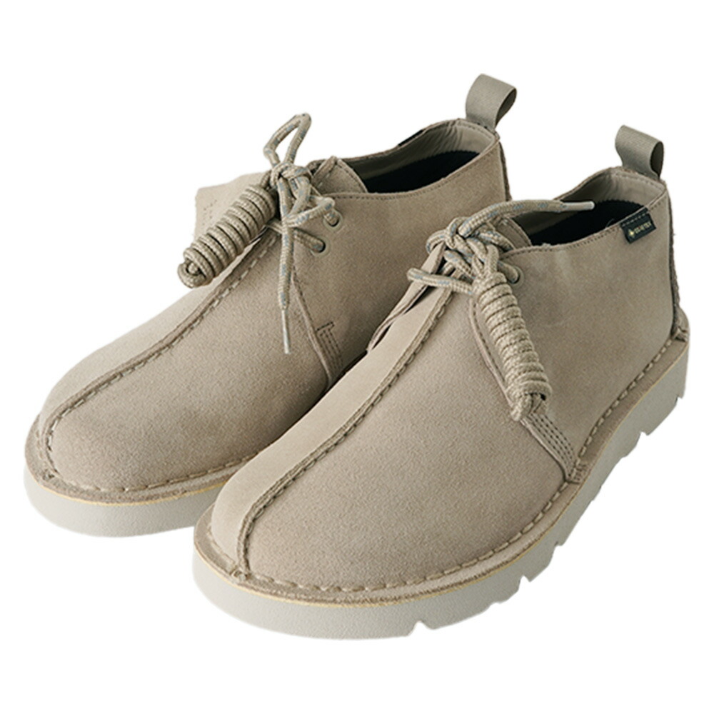 【期間限定SALE価格】 Clarks クラークス Desert Trek GTX デザートトレック ゴアテックス GORE TEX スウェード ビブラムソール ブラック タン サンド GORE-TEX 26165030 防水