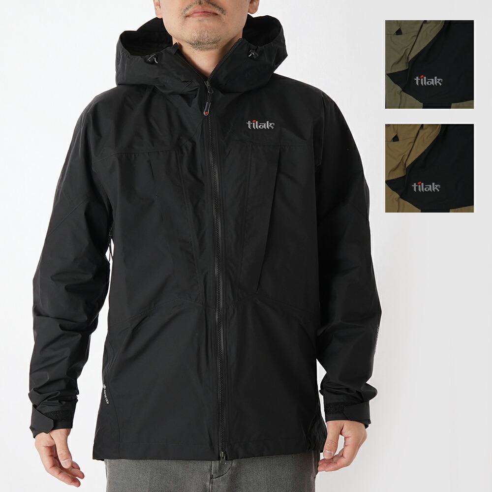 tilak GORE-TEX レインウェア M ブラック Tilak MiG Stinger Gore-Tex Jacket / Black | AT EASE SHOP