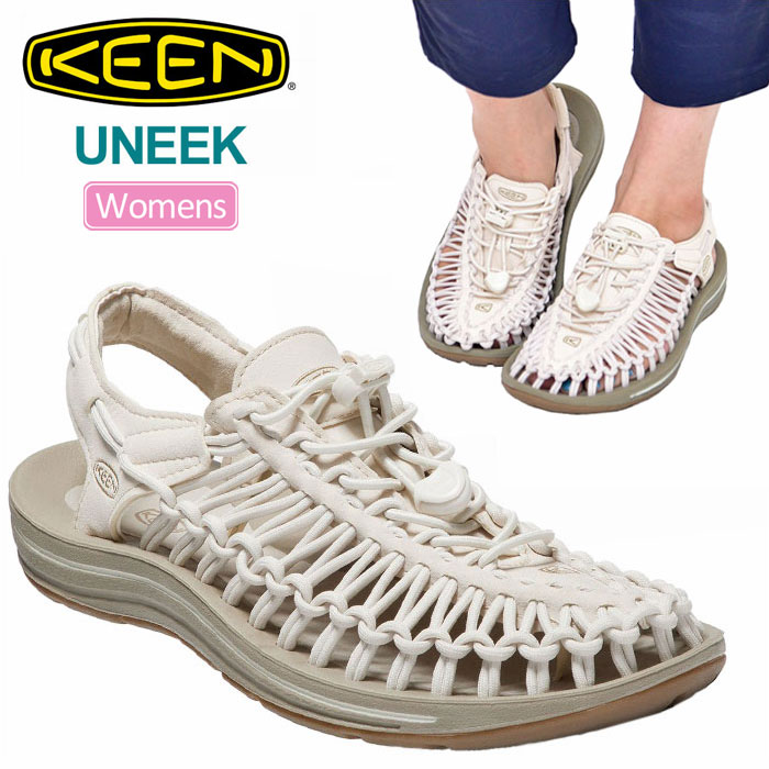 キーン KEEN サンダル レディース ウィメンズ ユニーク UNEEK ホワイトキャップ コーンストーク 1018698 2026SS sdl【靴】2602ripe