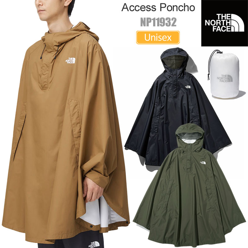 信頼】 ノースフェイス THE NORTH FACE レインウェア メンズ レディース アクセスポンチョ Access Poncho NP11932  2022SS2204ripe fucoa.cl