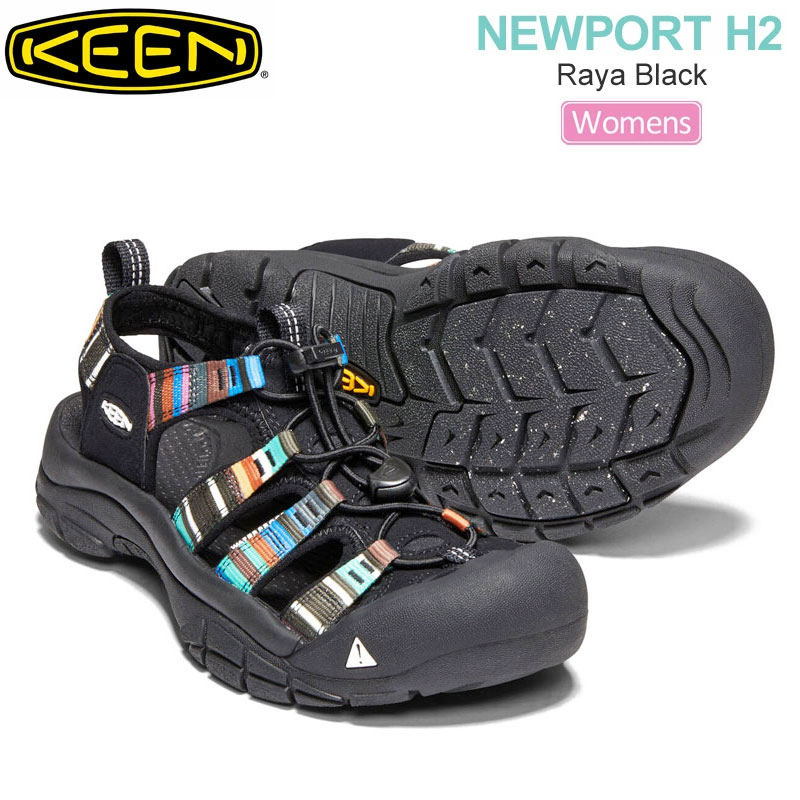 キーン KEEN レディース サンダル ニューポートH2 エイチツー NEWPORT ラヤブラック 1003480 2025SS sdl【靴】2504ripe