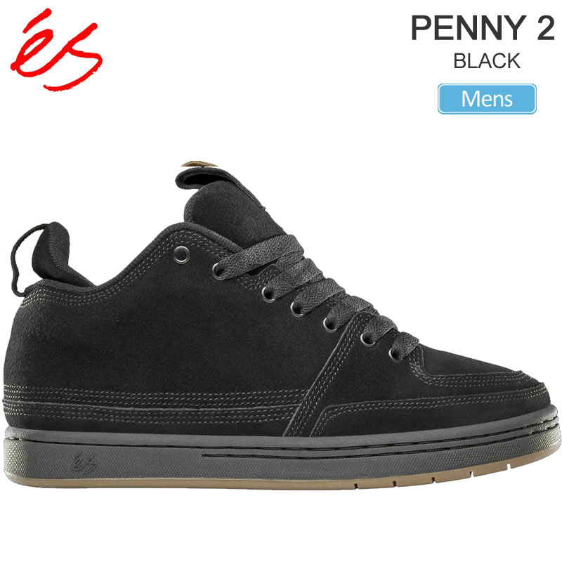 エス 'es スニーカー スケートシューズ メンズ ペニー2 PENNY 2 ブラック 25-29cm 2022AW 22HOLIDAY snk【靴】2212ripe