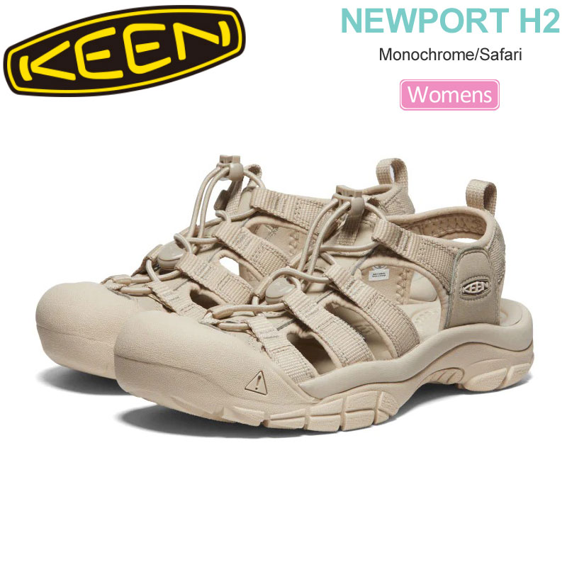 キーン KEEN サンダル レディース ウィメンズ ニューポートH2 エイチツー NEWPORT H2 モノクローム サファリ 1027353 2026SS sdl【靴】2602ripe