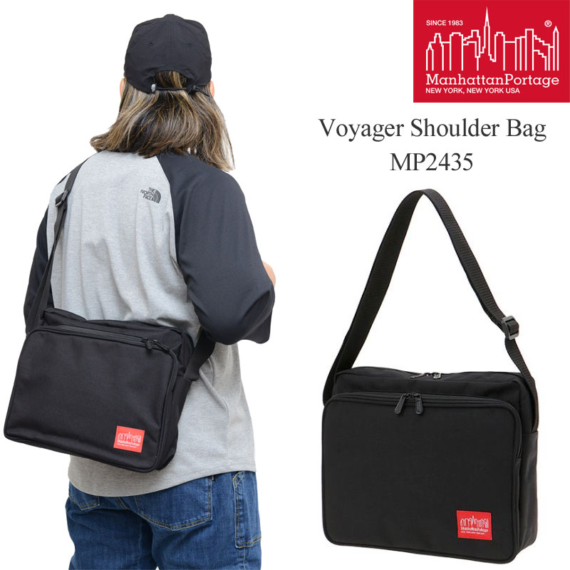 マンハッタンポーテージ Manhattan Portage ボイジャーショルダー バッグ Voyager Shoulder Bag MP2435 2024SS【鞄】2403ripe|ripe