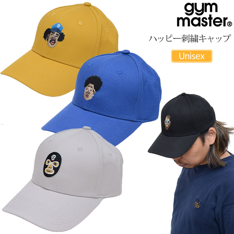 MASTERS キャップ　値下げ中‼️ 楽天市場】gym master(ジムマスター)公式 ハッピー刺繍キャップ