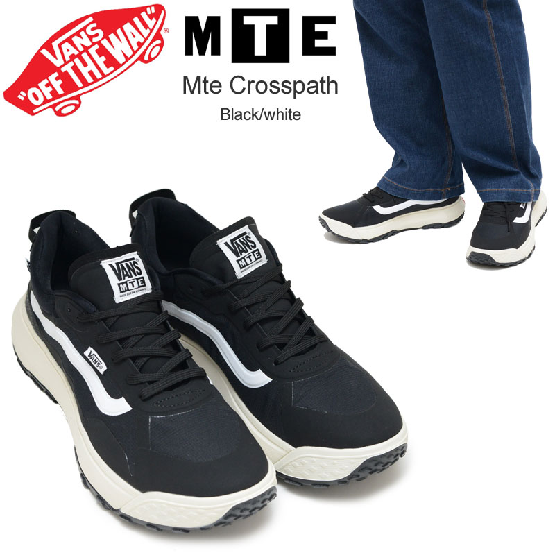【VANS】 ヴァンズ MTE CROSSPATH BLACK/BLACK 国内発送 Crosspath Shoe in Black | Vans