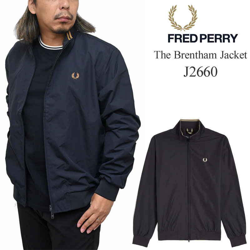 \u003cbr\u003eフレッドペリー FREDPERRY \u003cbr\u003eブルゾン スウィングトップ メンズ \u003cbr\u003eブレンサムジャケット \u003cbr\u003eThe Brentham Jacket \u003cbr\u003eJ2660 \u003cb