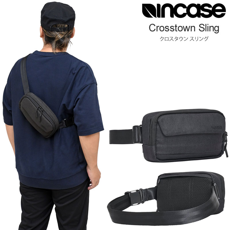 インケース Incase リュック メンズ レディース クロスタウン スリング Crosstown Sling ブラック 2.3L 2025AW wtb【鞄】2507ripe|ripe
